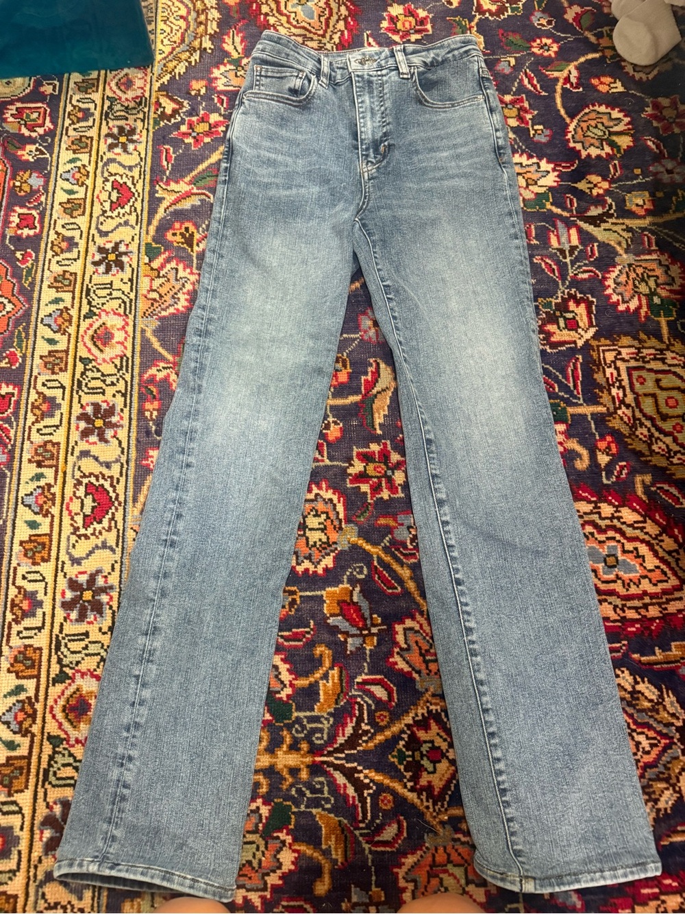 Frame High Rise Pencil Jean Size 26